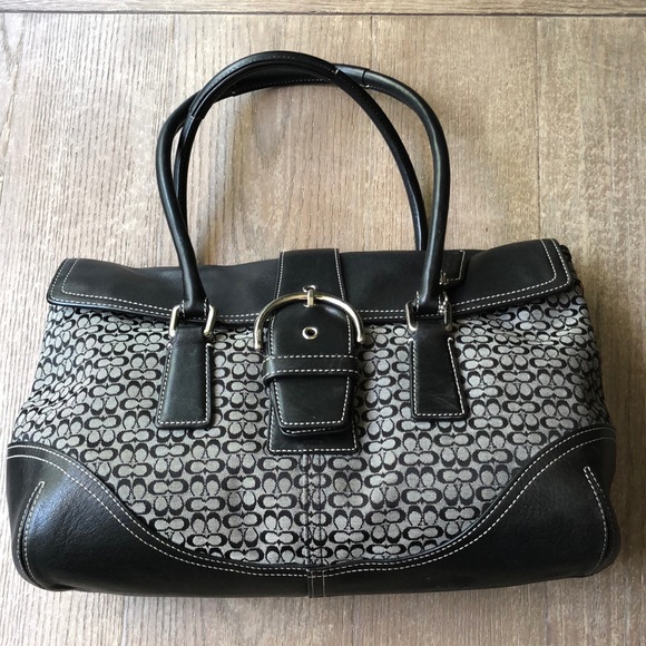 Vintage Coach Soho Flap Bag - Picture 1 of 16